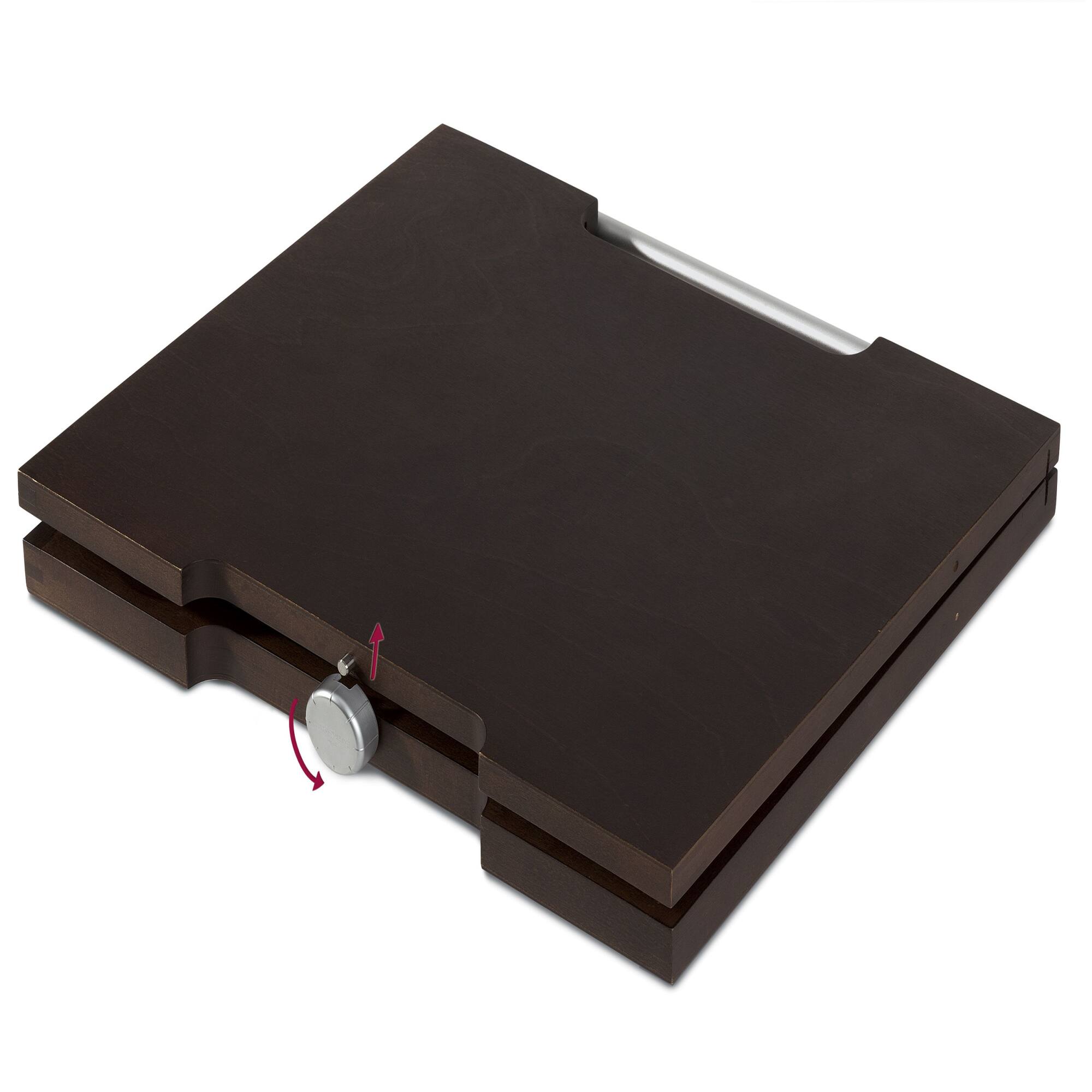 Faber-Castell 85 Piece Pitt Monochrome Drawing Set with Wood Case